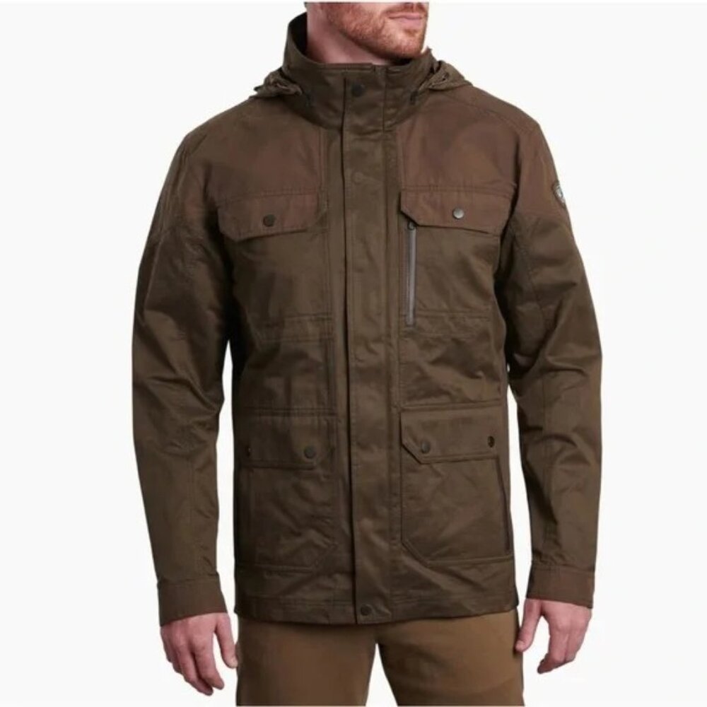 Kuhl Kollusion Wax-Coated Unlined Field Jacket Men’s Size L